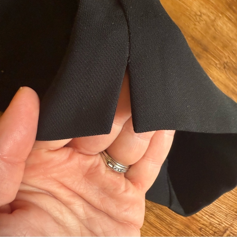 J Crew Women’s Black Jamie Ankle Cropped Lightweight Dress Pants Size 12 - Picture 7 of 11